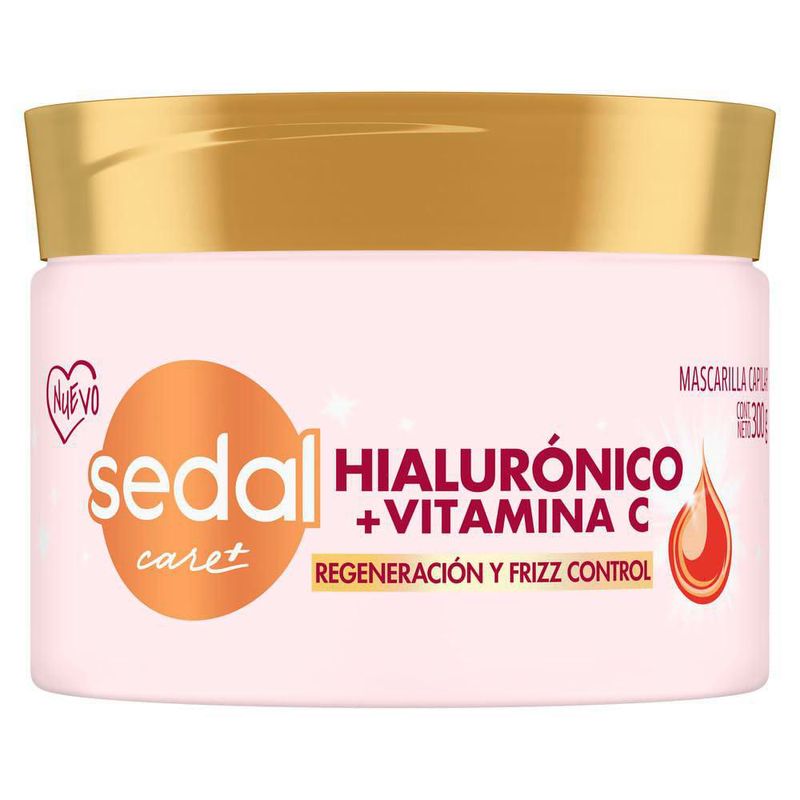 Sedal Tratamiento Hialurónico Regeneración Mascarilla Capilar 300 ml