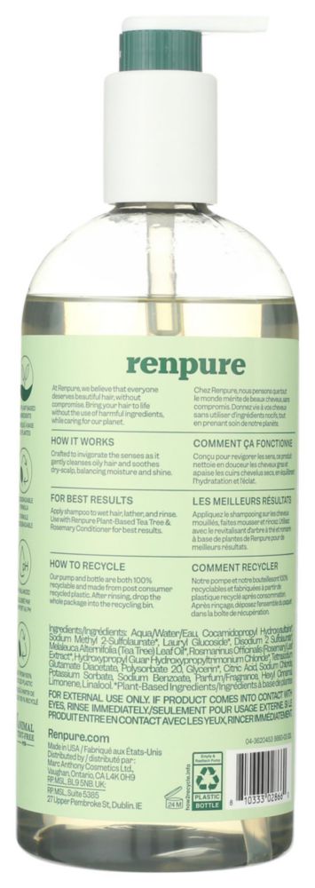 Shampoo R NPURE Árbol de Té Limón Salvia 710ml