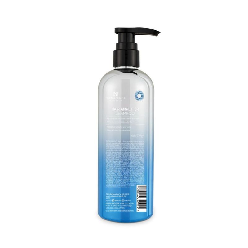 Shampoo Voluminizador Martha Debayle Hair Tech 450 ml