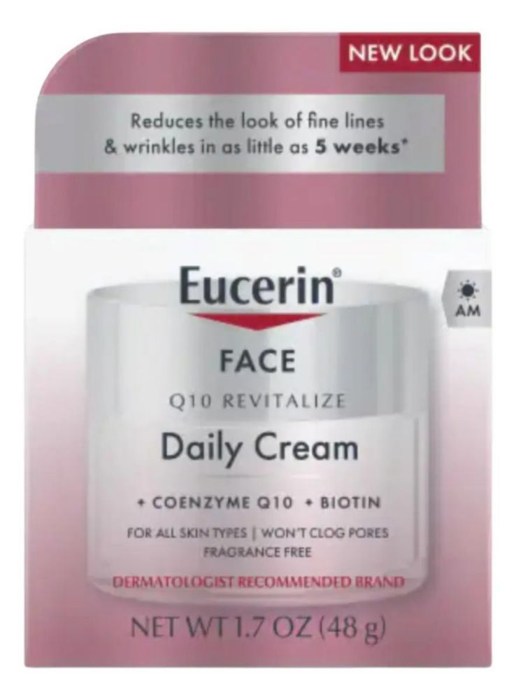 Crema Facial Eucerin Q10 Anti Wrinkle 48g Sin Fragancia