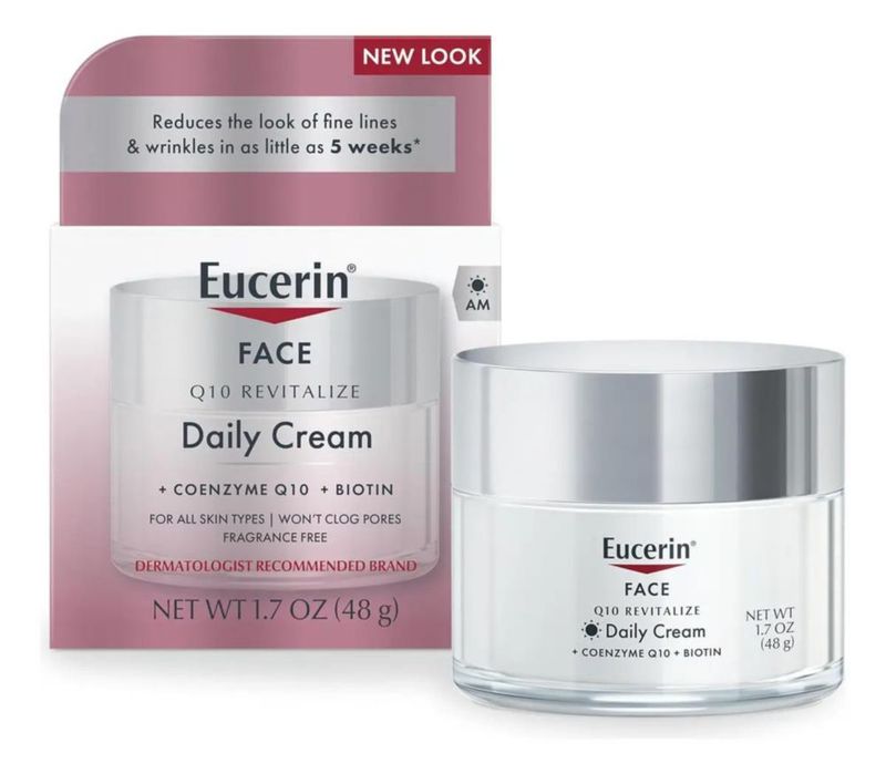 Crema Facial Eucerin Q10 Anti Wrinkle 48g Sin Fragancia