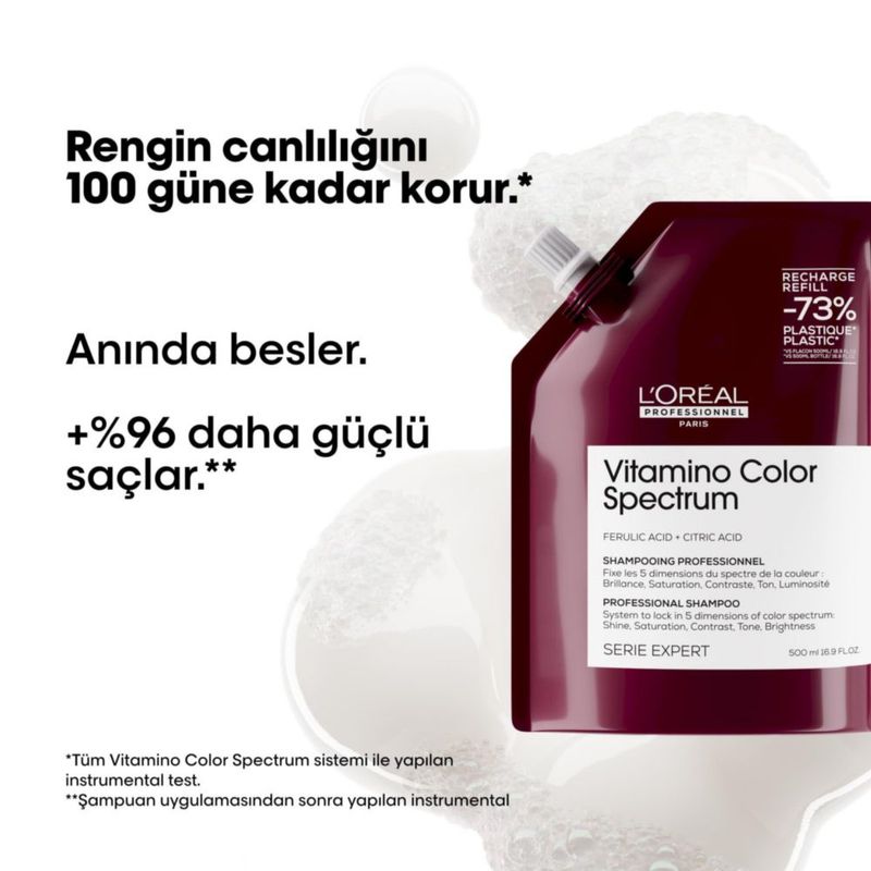 Shampoo Refill L Oréal Professionnel Vitamino Color Spectrum 500ml