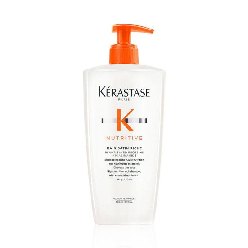 Shampoo Cabello Muy Seco KÉRASTASE Bain Satin Riche 500 ml