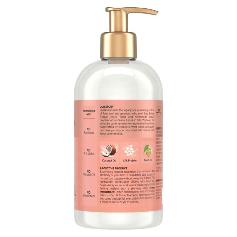 Condicionador Coco Hibisco Shea Moisture 13 oz Unisex