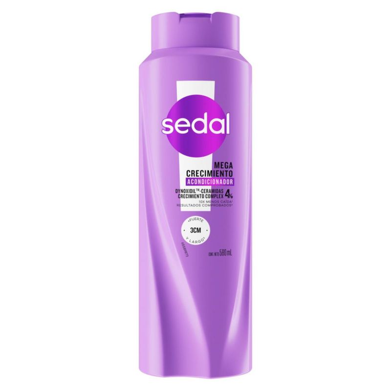 Acondicionador Mega Crecimiento 580 ml Sedal