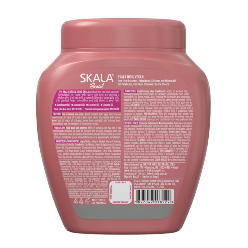 Crema Tratamiento 2 en 1 Nutrición Intensa Skala Dona 2in1 1 kg