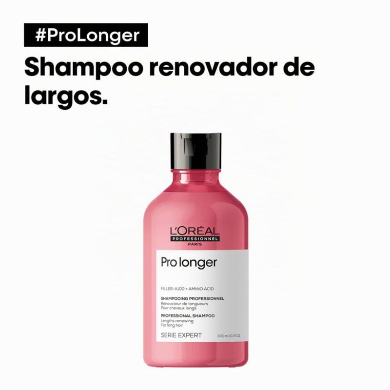 Shampoo Renovador Largo L Oréal Professionnel Pro Longer 300ml