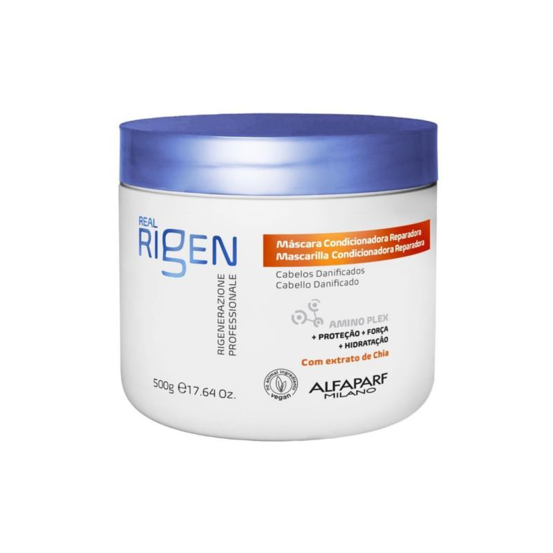 Alfaparf Milano Real Rigen Mascarilla Acondicionadora Reparadora 500g