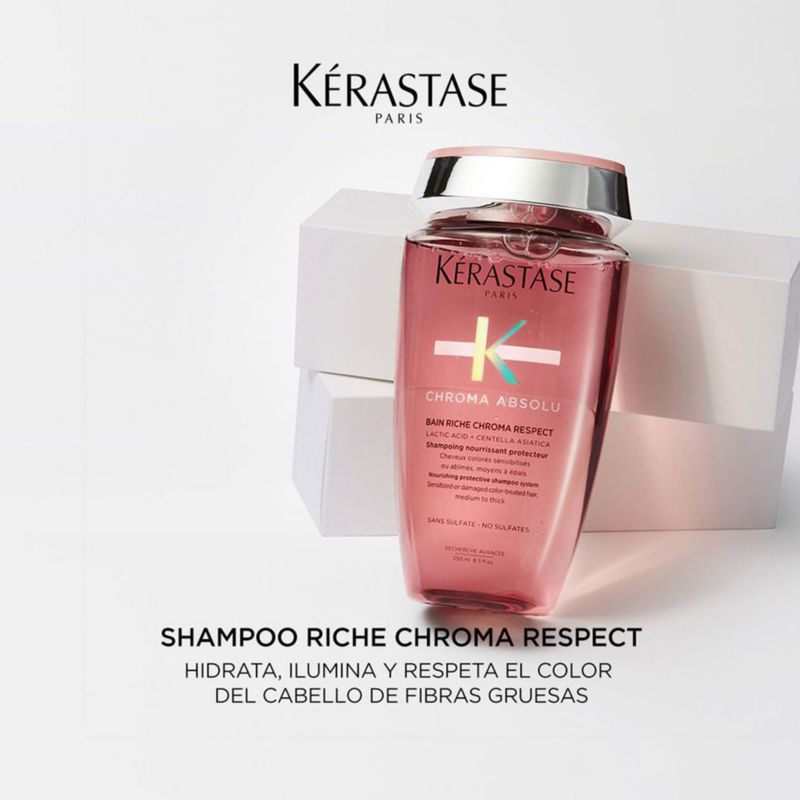 KÉRASTASE Bain Riche Chroma Respect Shampoo Teñido 250 ml