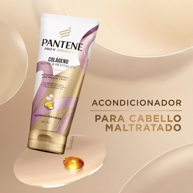 Pantene Acondicionador Pro V Miracles Colágeno Nutre Revitaliza 510 ml