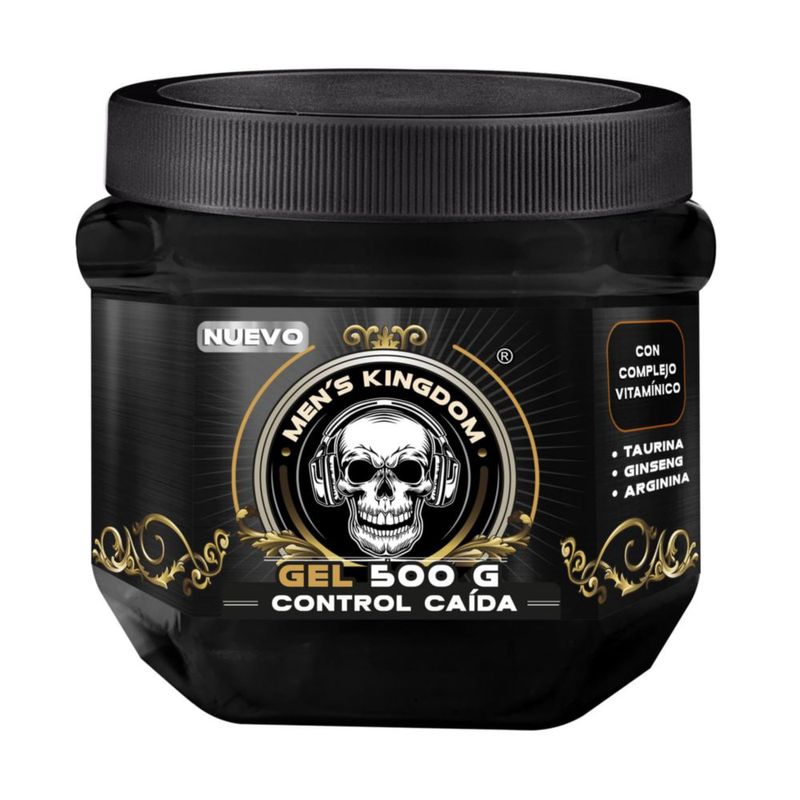 Gel para Cabello Control Caída 500g Men s Kingdom by Aqua Net