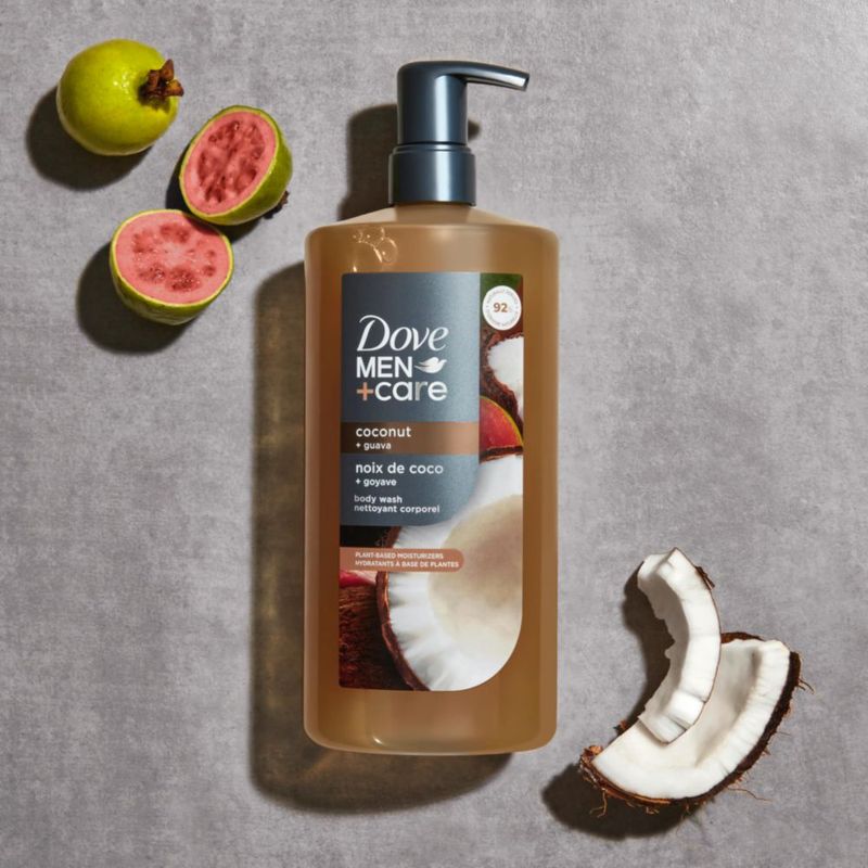 Jabón corporal DOVE MEN Coconut + Guava hidratante 770 mL
