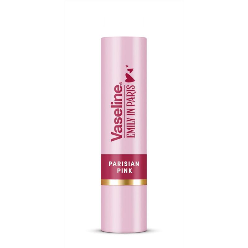 Bálsamo Labial Color Rosa Parisian Pink Vaseline Emily in Paris 3 0g