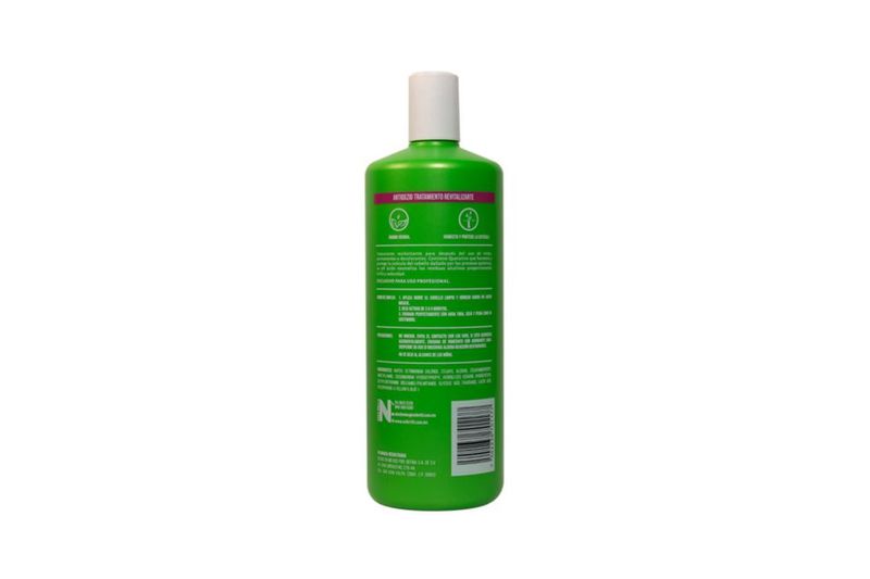 Shampoo Nefertiti Tratamiento Antioxidante 1L Hierbas