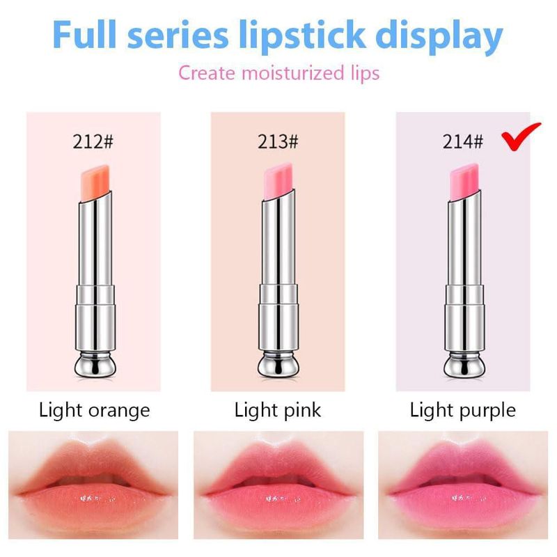 Bálsamo Labial que Cambia de Color LONEOURS Hidratante Impermeable