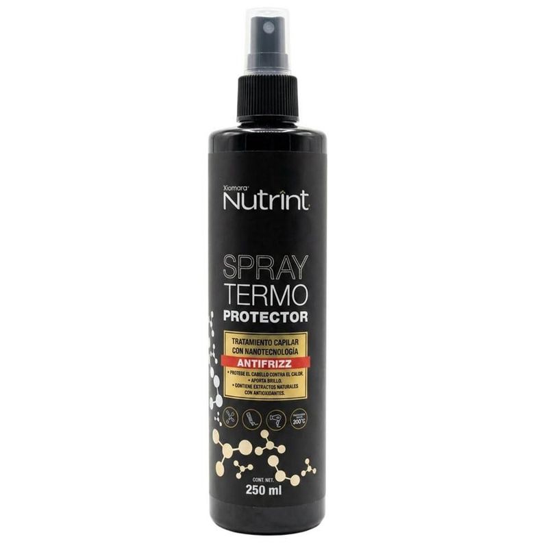 Nutrint Spray Termoprotector Antifrizz con Nanotecnología 250 ml