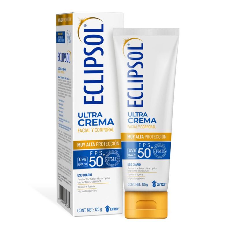 Eclipsol Ultra Crema FPS 50 Protector Solar Facial y Corporal 125 g