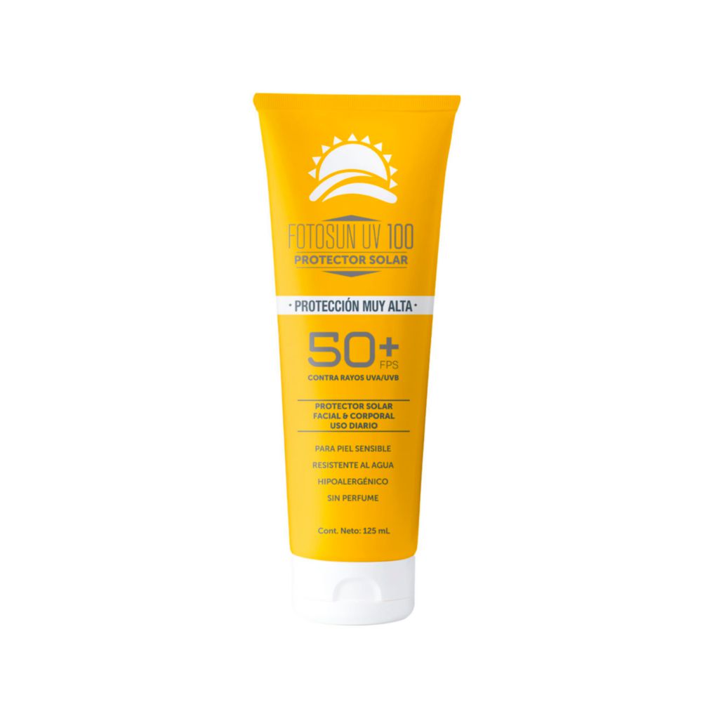 FOTOSUN UV FPS 50 Protector Solar Adulto 125 ml Resistente al Agua