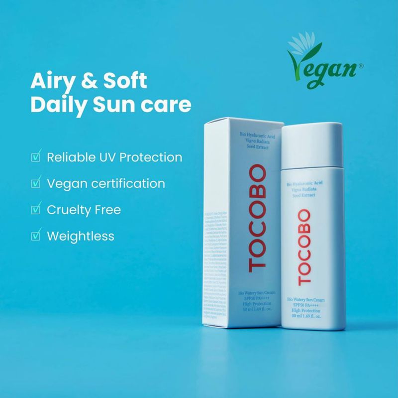 TOCOBO Bio Watery Sun Cream SPF50 PA 50 ml Protector Solar Facial