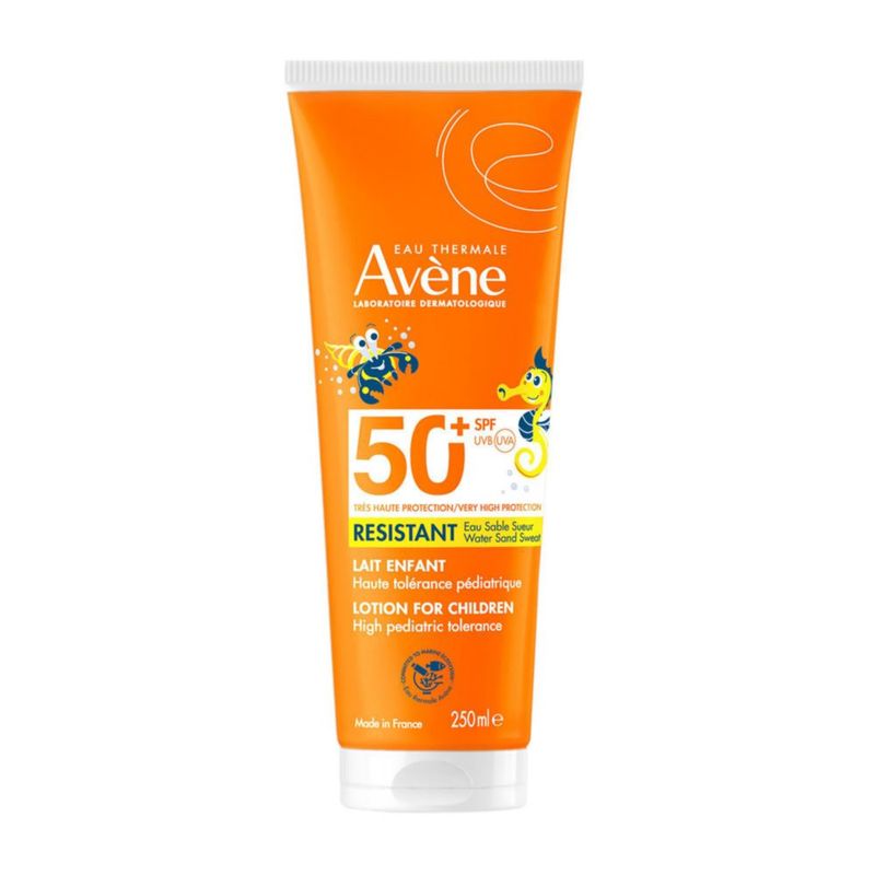Avene Protector Solar Niños FPS50 Resistente al Agua Piel Sensible