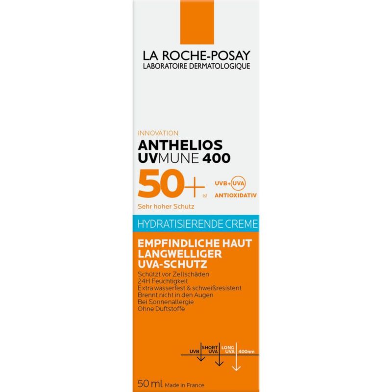 La Roche Posay Anthelios UV Mune 400 Crema sin Color 50 ml FPS50