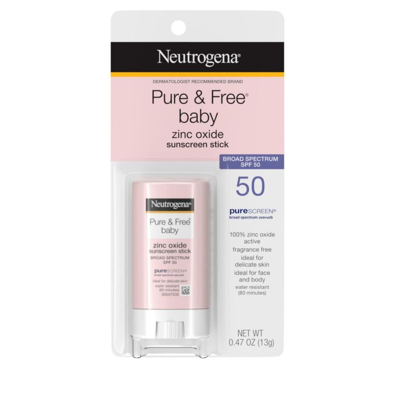 Neutrogena Pure Free Protector SPF 50 Bebé Óxido de Zinc Resistente