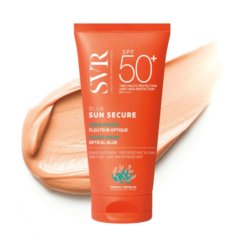 Protector Solar Facial SVR Sun Secure Blur SPF50 Acabado Mate 50ml