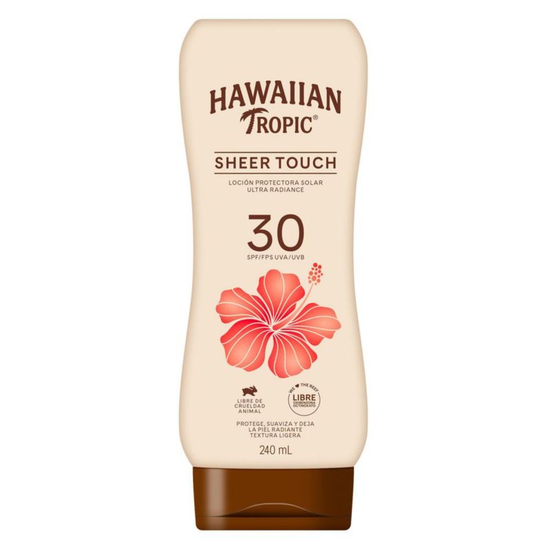 Hawaiian Tropic Sheer Protector Solar 30 FPS Loción 240ml