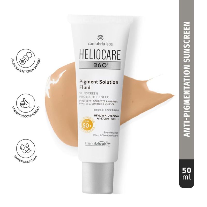 Heliocare 360 Protector Solar Pigment Solution Fluid SPF50 50ml