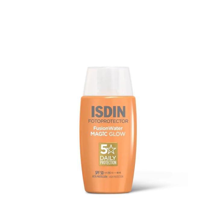 ISDIN Fusion Water MAGIC Glow SPF 50 Protector Solar Facial Efecto