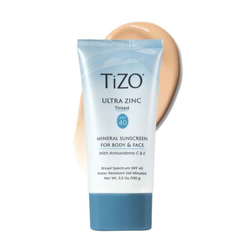 TIZO Ultra Zinc Protector solar para cuerpo y cara SPF40 100g