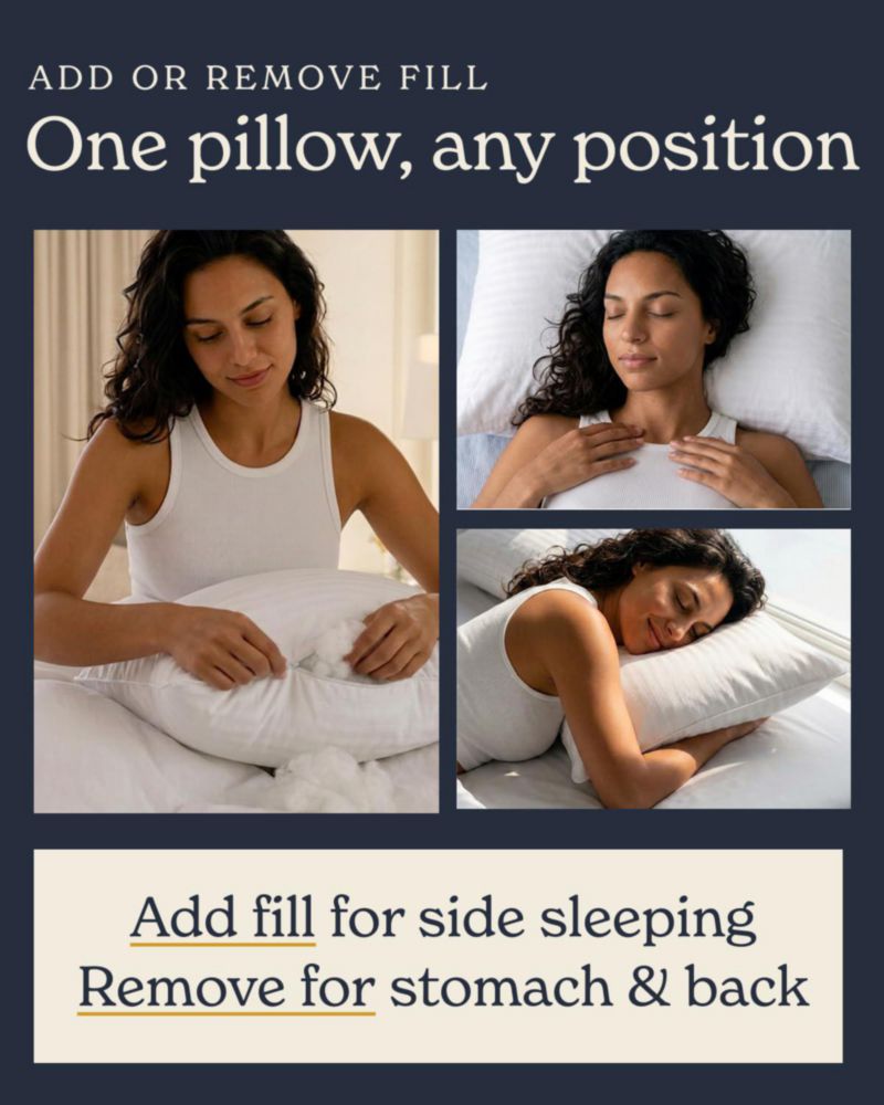 Almohada Ajustable Queen de Beckham Hotel Collection