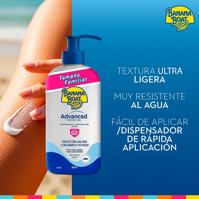 Banana Boat Advanced Protection FPS50 360ML