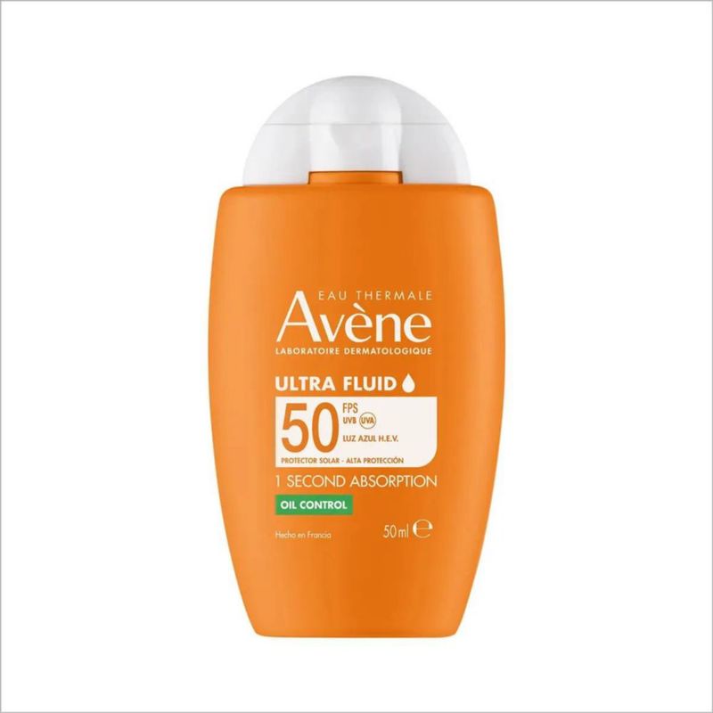 Protector Solar Avene Oil Control Ultra Fluid FPS50 50ml