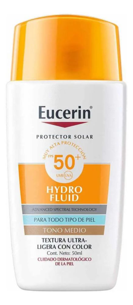 EUCERIN Sun Face Hydro Fluid Tono Medio FPS50 50ml