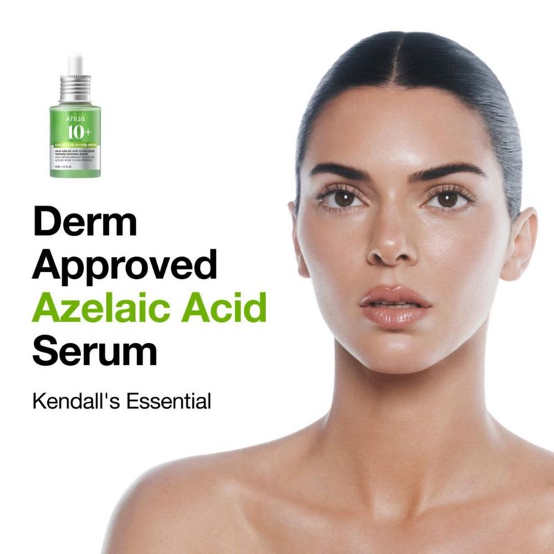 Azelaic Acid 10 Hyaluron Redness Soothing Serum ANUA Unisex 30ml