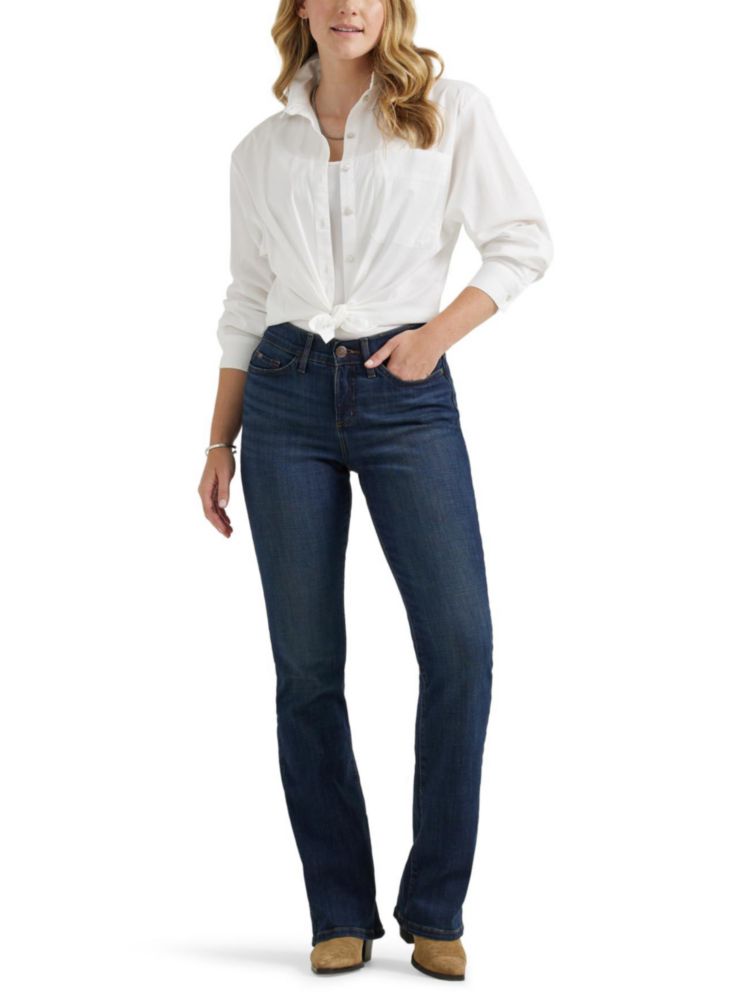 JEANS Lee Ultra Lux Corte de Bota Renegade 12 Short