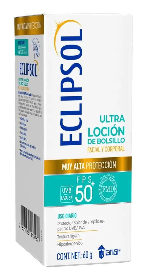 Eclipsol Ultra Loción Facial y Corporal FPS 50 Hipoalergénica UVB UVA