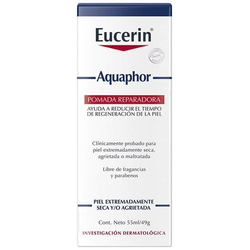 Eucerin Pomada Reparadora Aquaphor Piel Extra Seca 55Ml Sin Fragancia