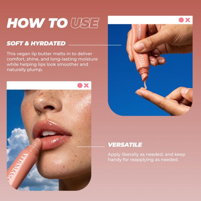 Bálsamo Labial Vitamasques Caramel Creme 10 ml