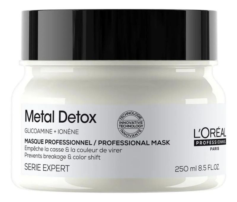 Máscara Anti Quiebre Detox 250ml L oréal Professionnel Metal Detox