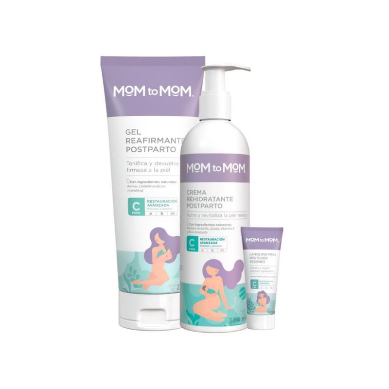 Kit Cuidado Especial Piel Postparto MOM to MOM