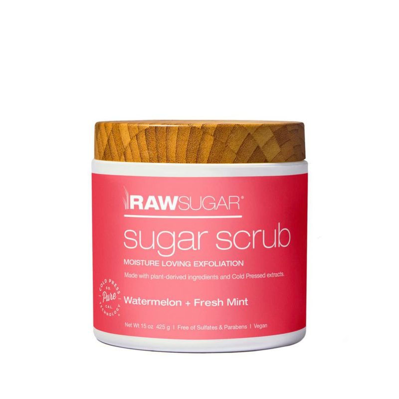 Exfoliante Corporal RAW SUGAR 425g Hidratante Sandía Menta