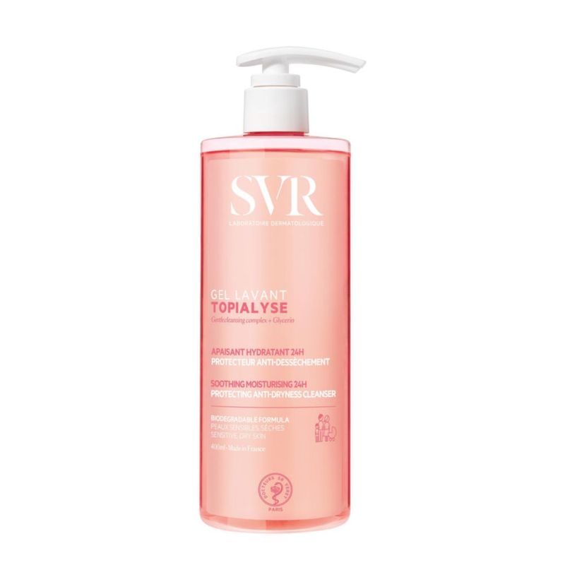 SVR Topialyse Gel Lavant 1L Piel Seca Atópica Hidratante Familiar