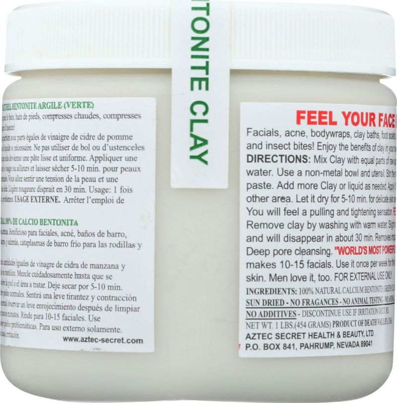 Aztec Secret Indian Healing Clay Deep Pore Cleansing Facial Body Mask