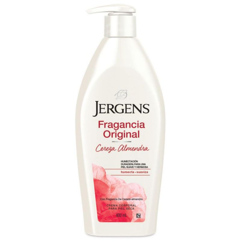 Jergens Fragancia Original Humectante 400ml Crema Corporal Seca