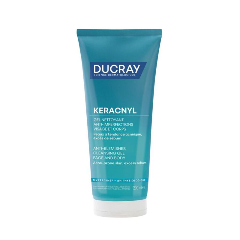 Ducray Keracnyl Gel Espumoso Limpiador Facial 200ml