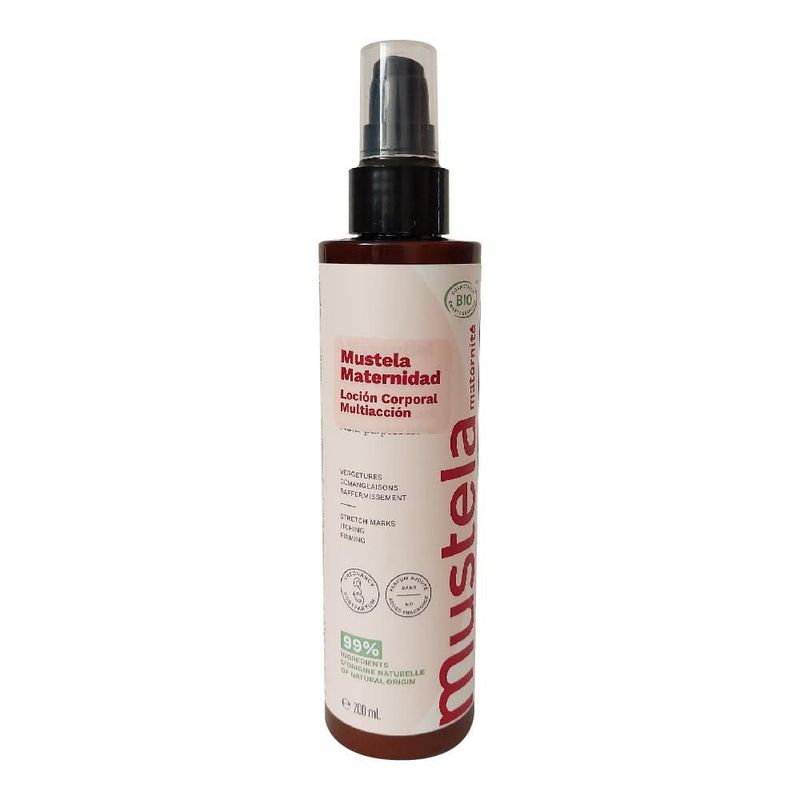 Loción Corporal Mustela Maternidad 200ml Orgánico