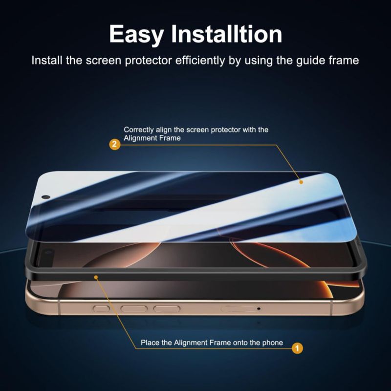 Protector de pantalla de privacidad NEW'C para iPhone 17/16 Pro Max