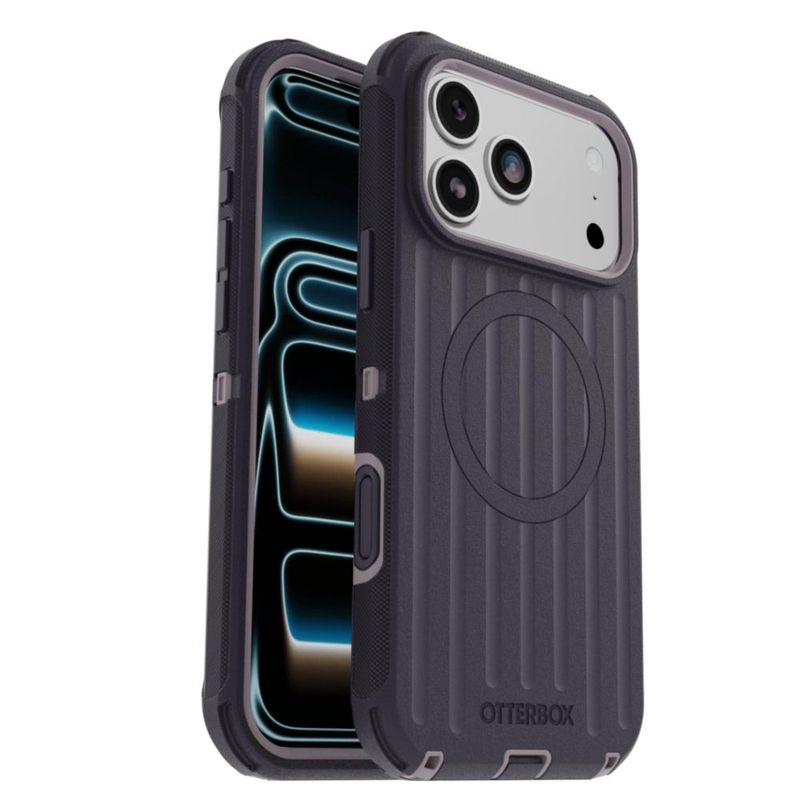 Funda OtterBox iPhone 18/17 Pro Max Serie Defender Pro – Púrpura Adomania